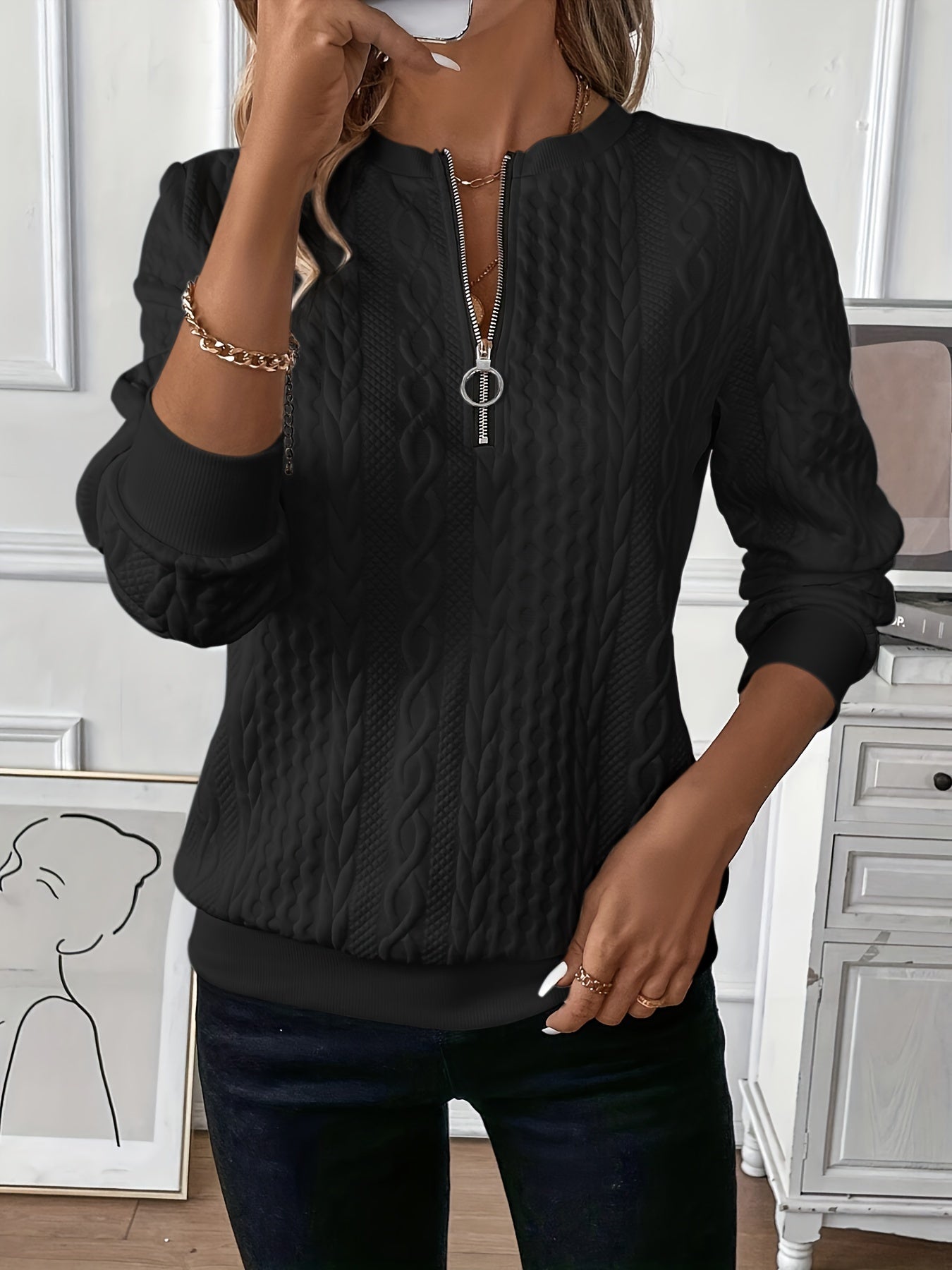 Amanda | Stylish Knitted Sweater