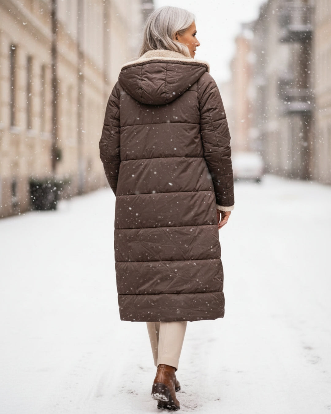 Olivia | Sherpa Winter Coat