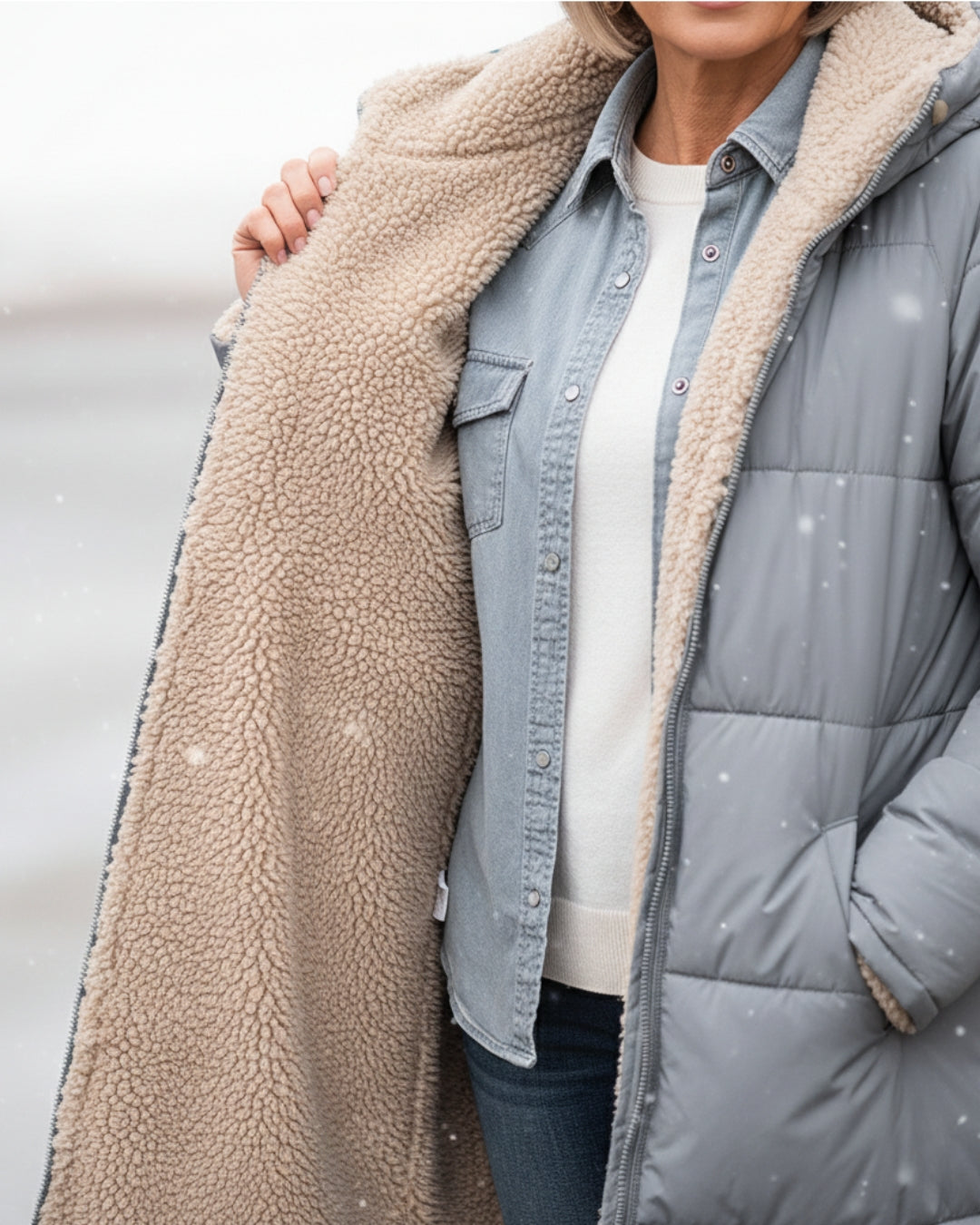 Olivia | Sherpa Winter Coat