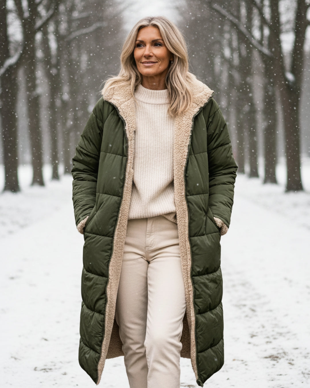 Olivia | Sherpa Winter Coat