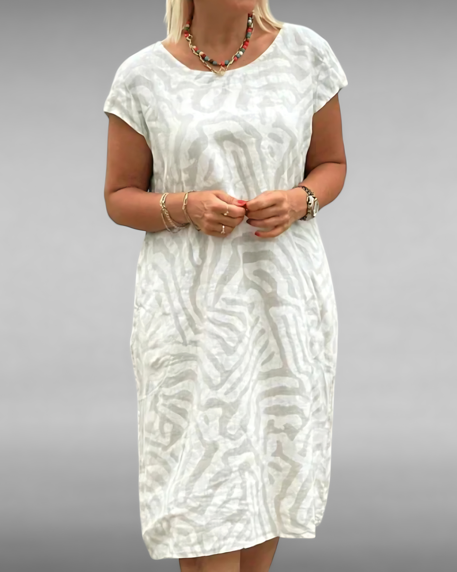 Hannah | Round Neck Dress