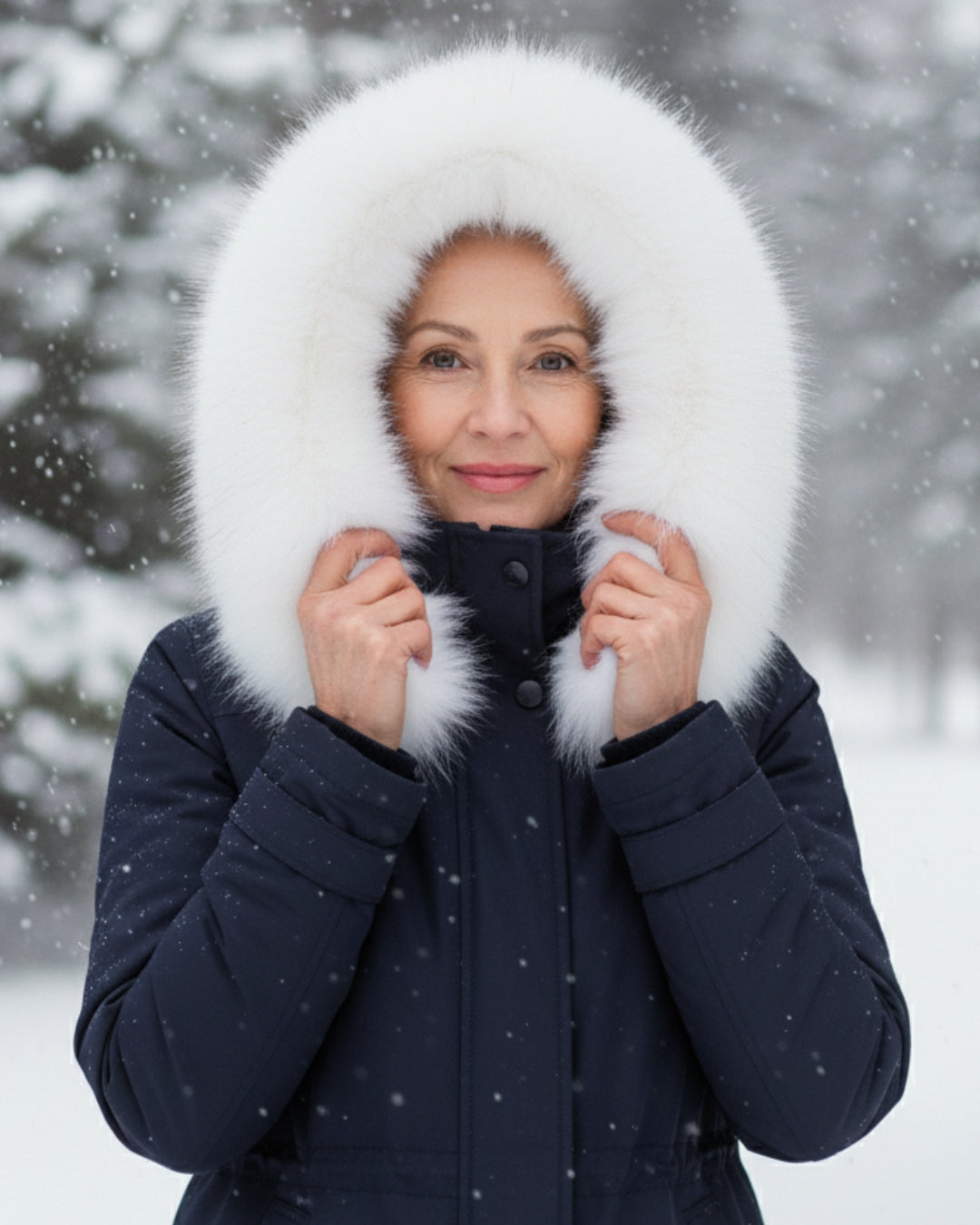 Sophia | Fur Hood Parka