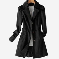 Sharon Scandinavian Winter Jacket - Black