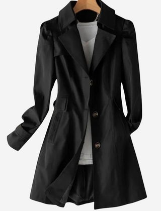 Sharon Scandinavian Winter Jacket - Black