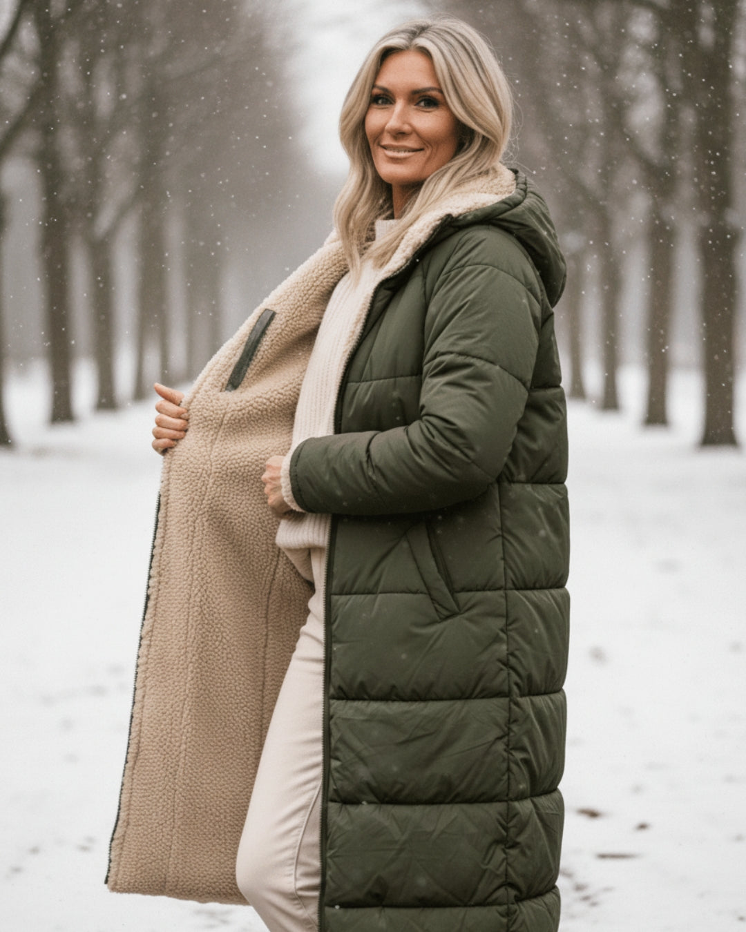 Olivia | Sherpa Winter Coat