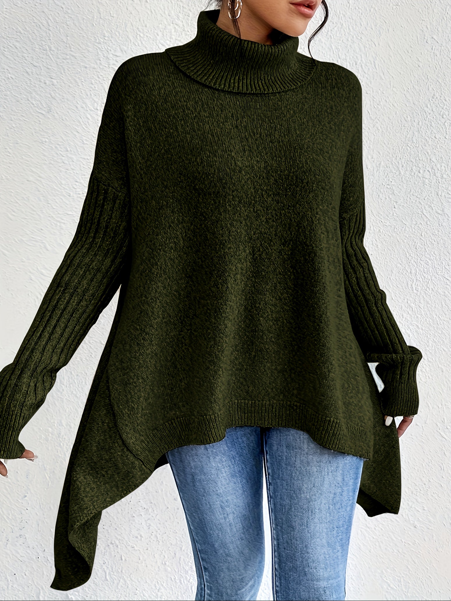 Tiffany | Oversized Turtleneck Sweater