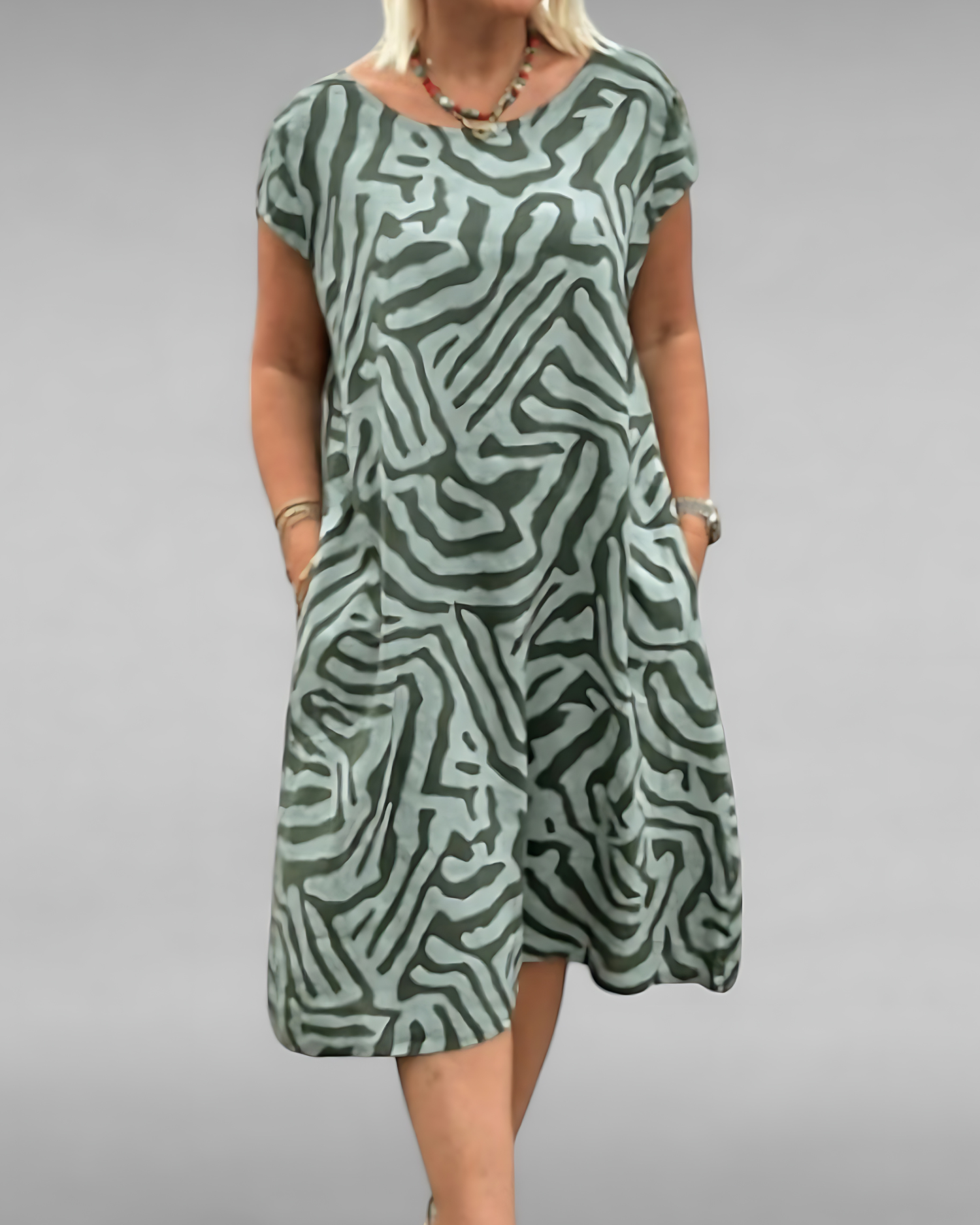 Hannah | Round Neck Dress