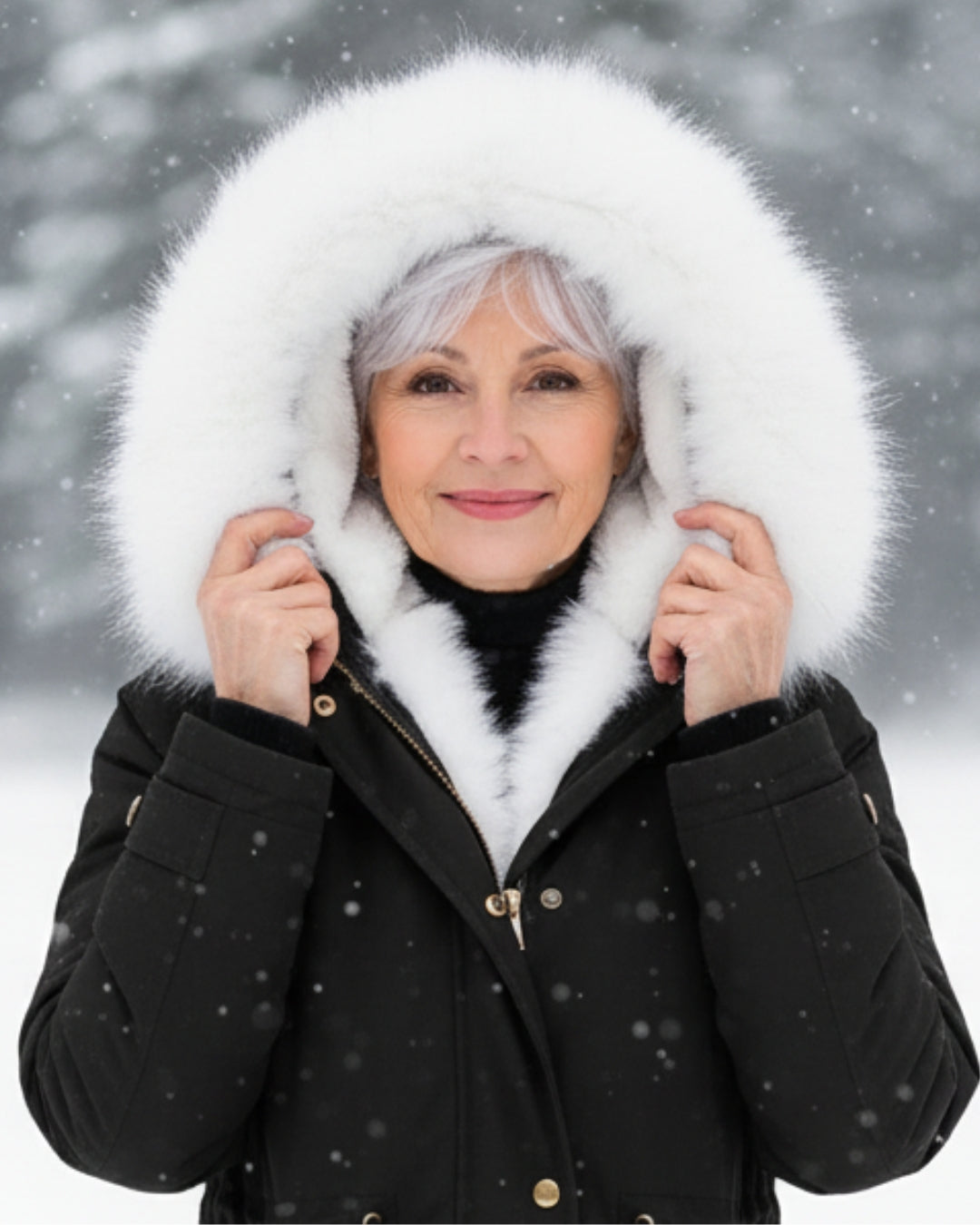 Sophia | Fur Hood Parka