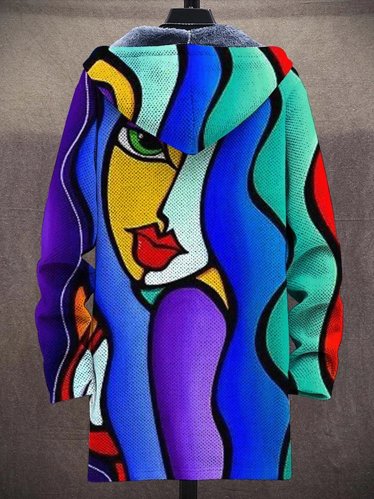Tilda | Art-Inspired Hooded Cardigan
