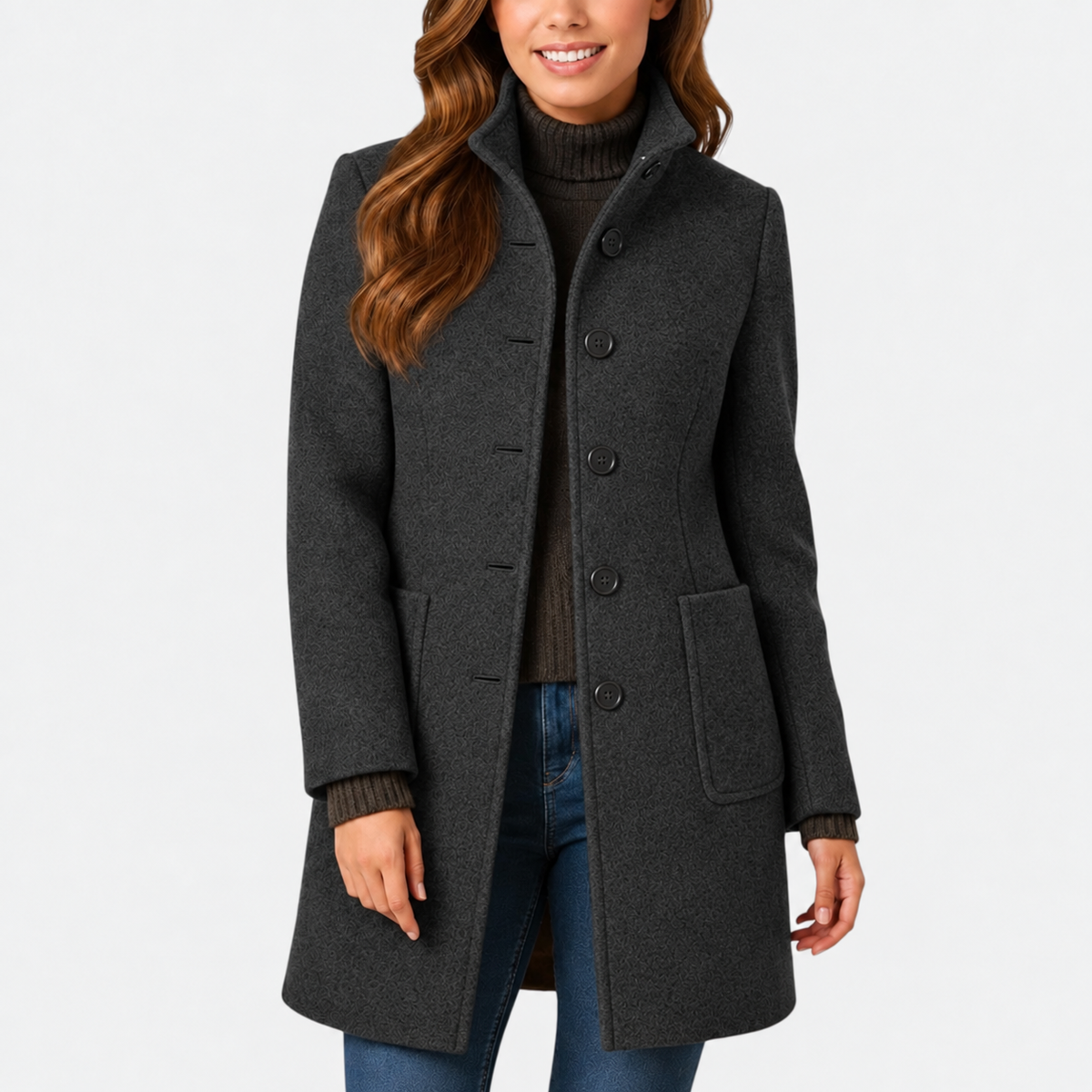 Harlow coat - Charcoal