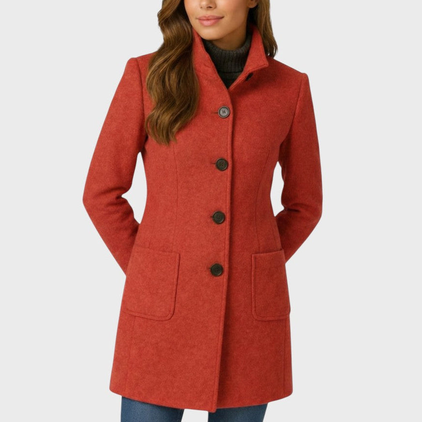 Harlow coat - Red