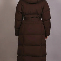 Henrietta Luxurious Longline Puffer Coat