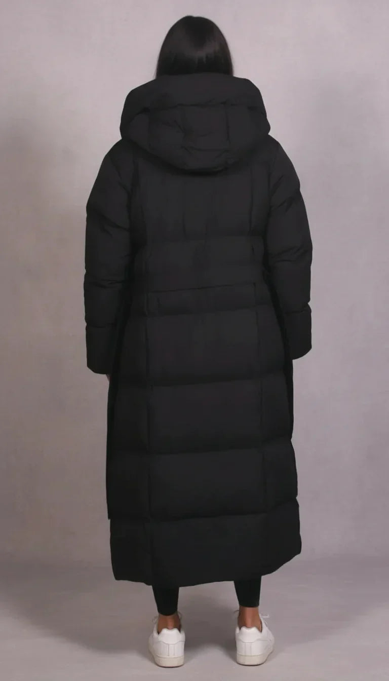 Henrietta Luxurious Longline Puffer Coat