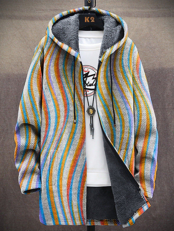 Harriet | Art-Inspired Hooded Cardigan