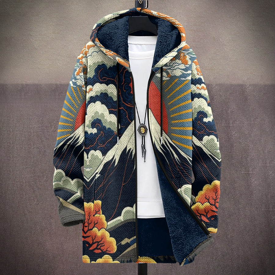 Henrietta | Art-Inspired Hooded Cardigan