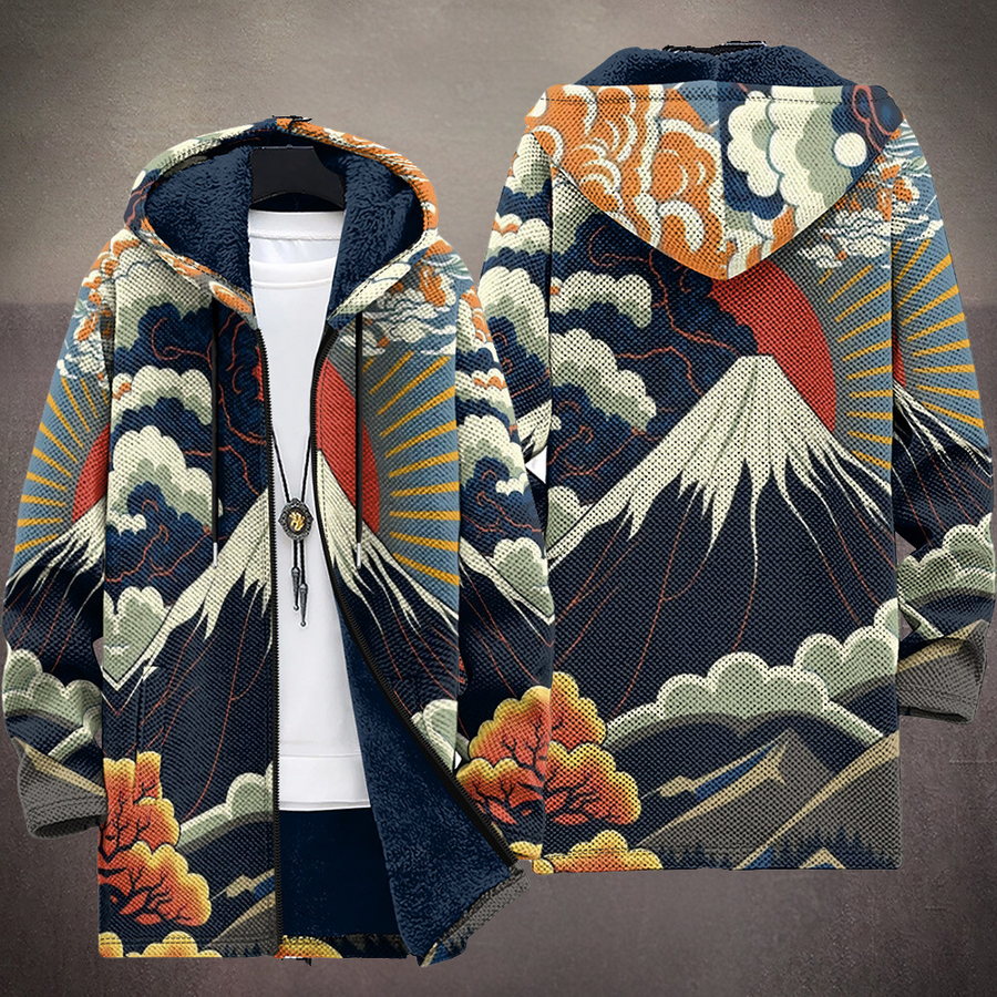 Henrietta | Art-Inspired Hooded Cardigan