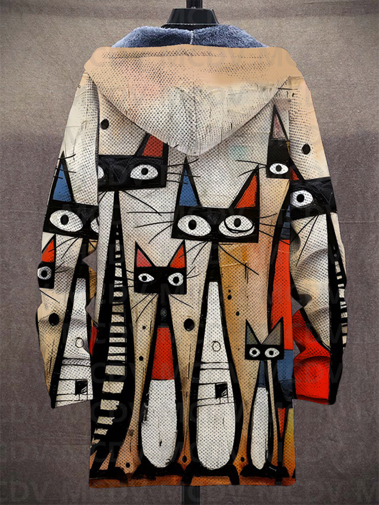 Rhea | Art-Inspired Hooded Jacket