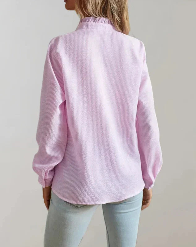 Marissa | Blouse with Ruffles