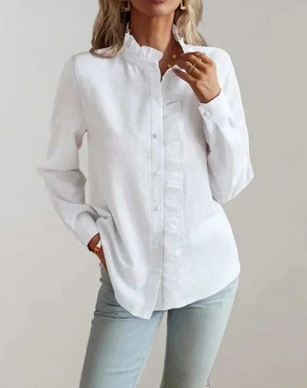 Marissa | Blouse with Ruffles