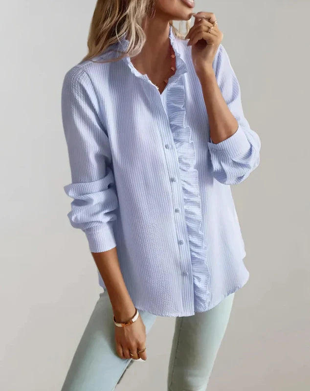Marissa | Blouse with Ruffles