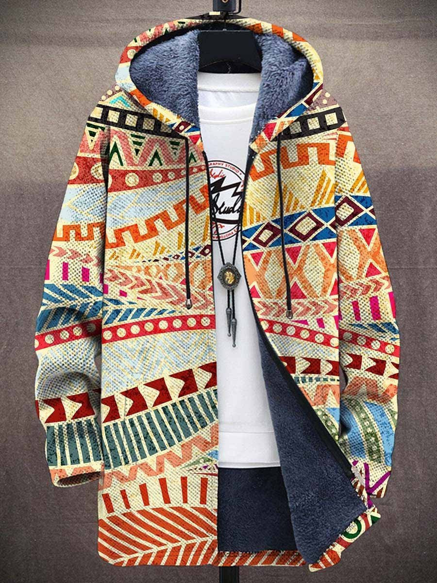 Isadora | Art-Inspired Hooded Cardigan