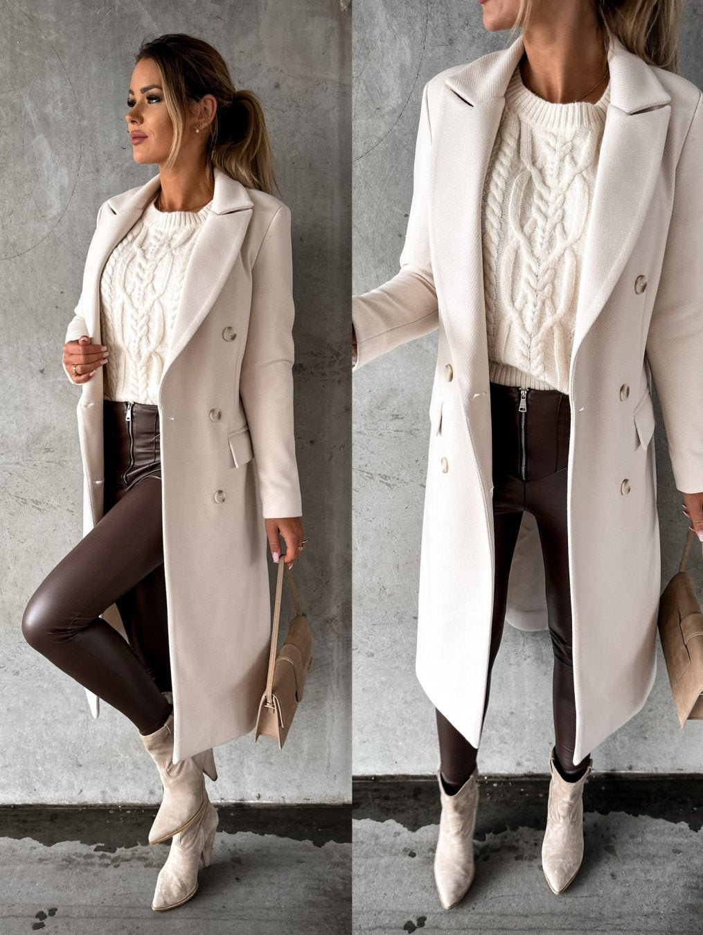 Camila | Casual Long Coat