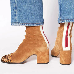 Imogen Exclusive Boots - Stone Beige