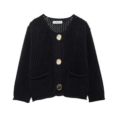 Lorraine cardigan - Black