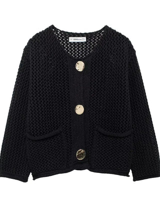 Lorraine cardigan - Black