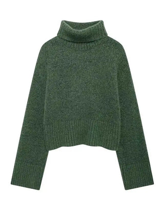 Shirley turtleneck sweater - Green