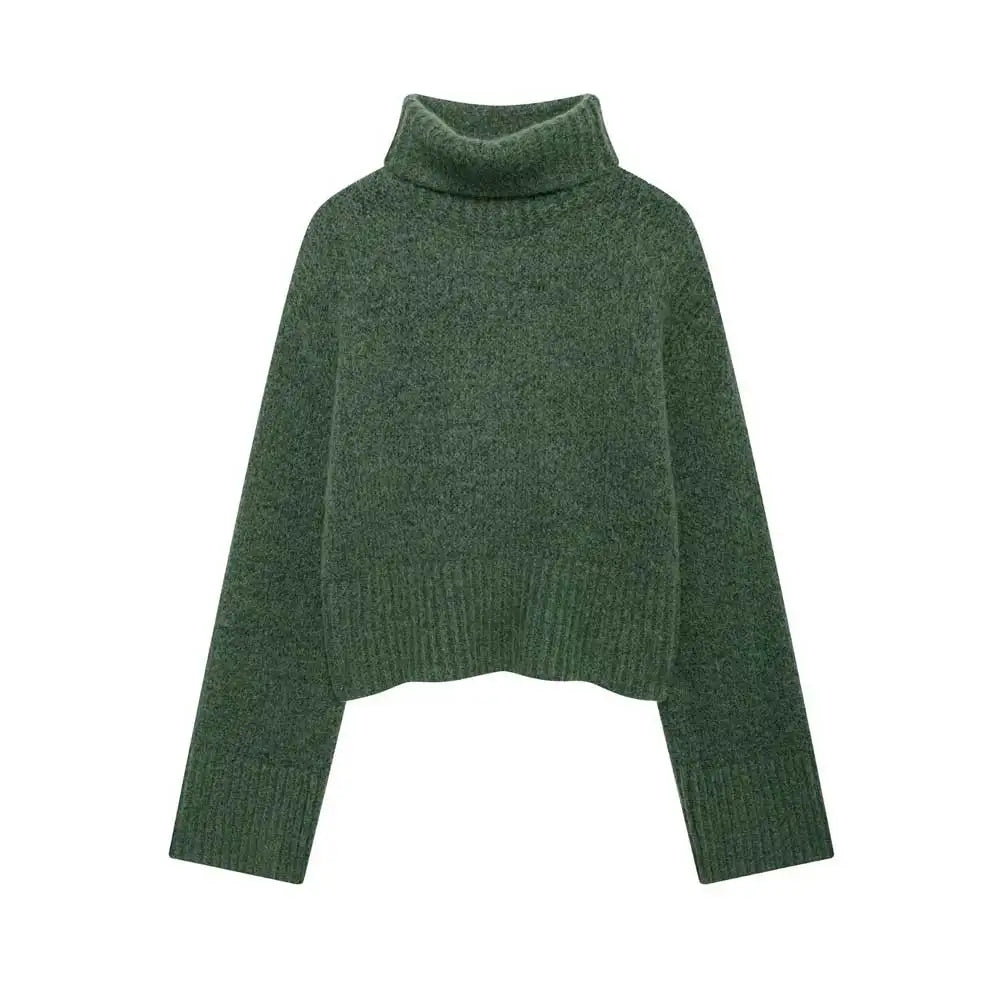 Shirley turtleneck sweater - Green