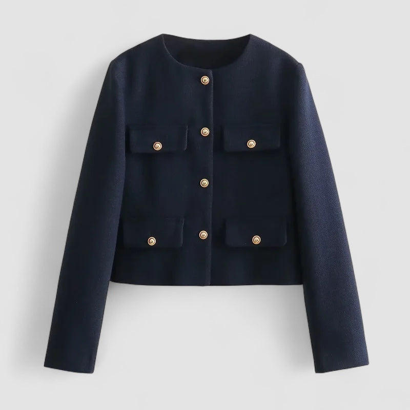 Miriam tweed jacket - Blue