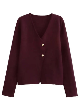 Elise cardigan - Red
