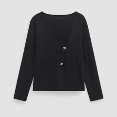 Kristen Elegant V-Neck Cardigan
