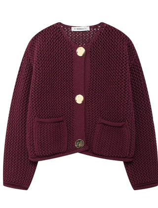 Lorraine cardigan - Red