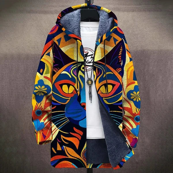 Ursula | Art-Inspired Hooded Cardigan