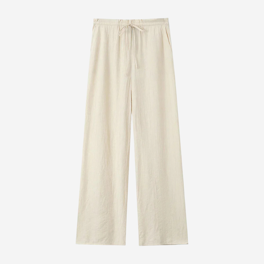 Sheila Elegant Trousers - Beige