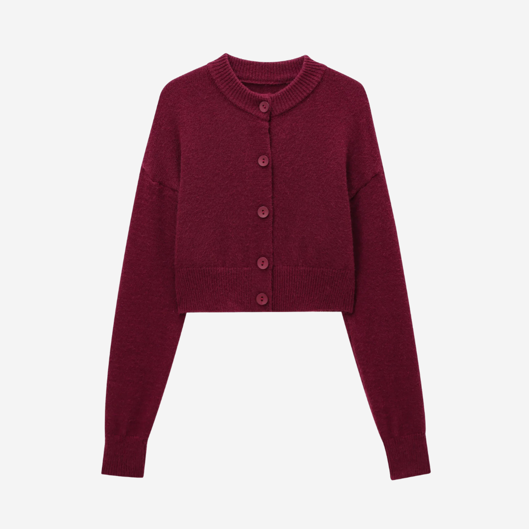 Irene cardigan - Red