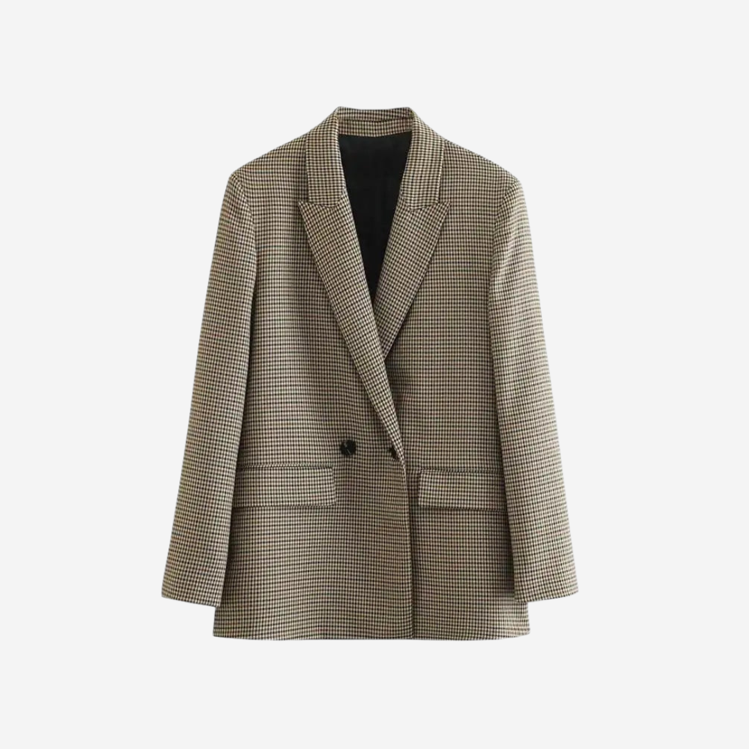Helen Classic Suit Jacket - Beige