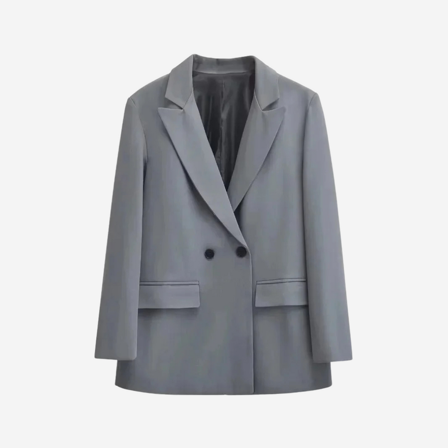 Christine Classic Blazer - Grey