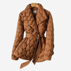 Wendy Minimalist Jacket - Caramel Macchiato