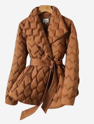 Wendy Minimalist Jacket - Caramel Macchiato