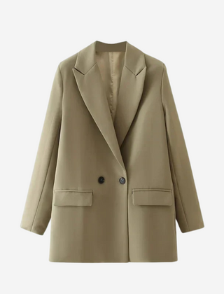 Frances Oversized Blazer - Camel
