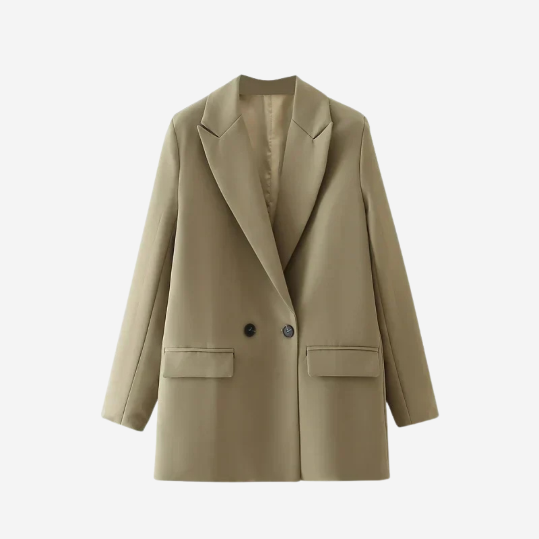 Frances Oversized Blazer - Camel