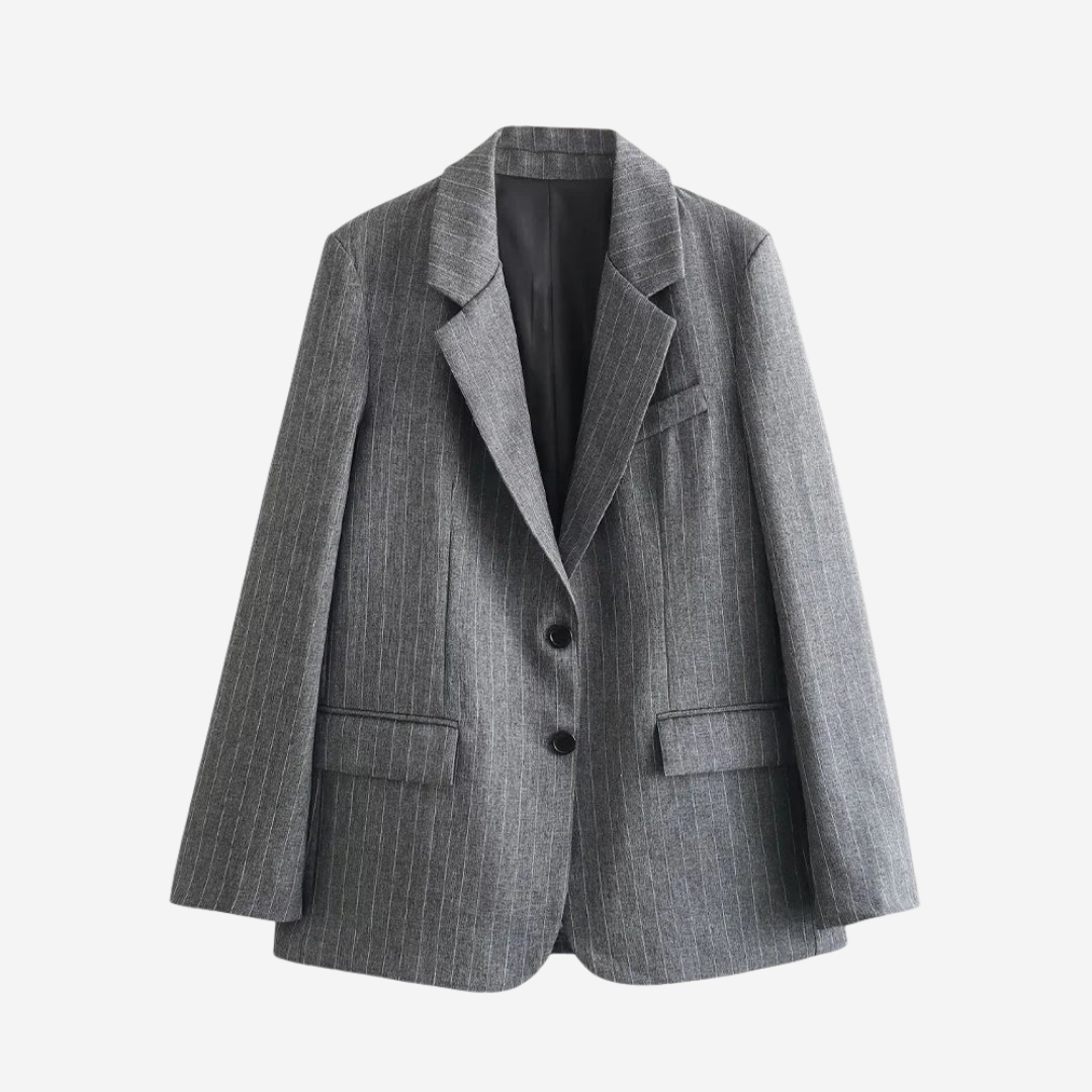Joyce Smart Suit Jacket - Grey