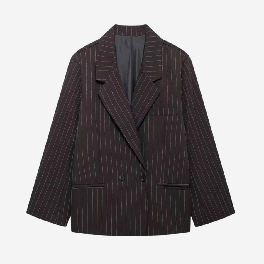 Pamela Tailored Fitted Blazer - Black