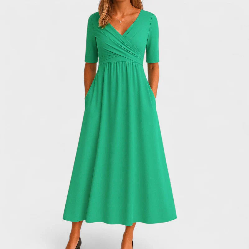 Isla | Elegant Wrap-Style Dress