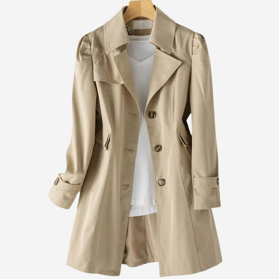 Sharon Scandinavian Winter Jacket - Beige