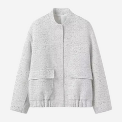 Linda Elegant Trench Coat - White