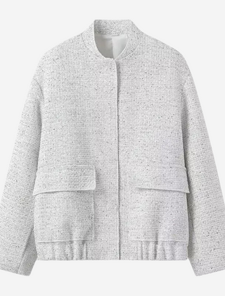 Linda Elegant Trench Coat - White